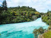 Huka Falls, Taupo, Yeni Zelanda Huka Falls, New Zealand