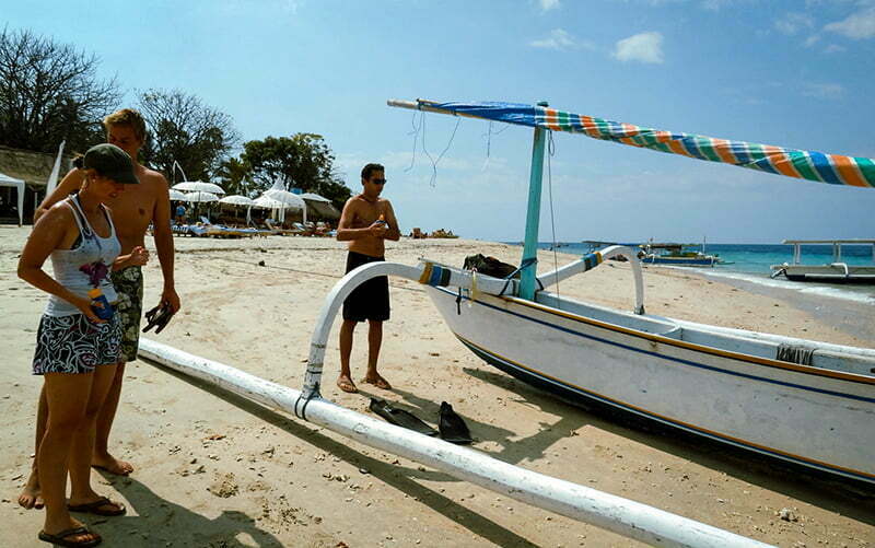 Gili adaları tekne turu