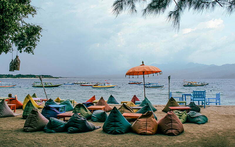 Gili Trawangan gece hayatı