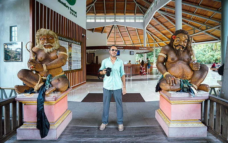 Maymun ormanı, Ubud