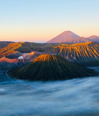 Başka Bir Gezegen: Mount Bromo Yanardağı Bromo Yanardağı