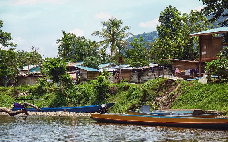 Penan köyü, Sarawak