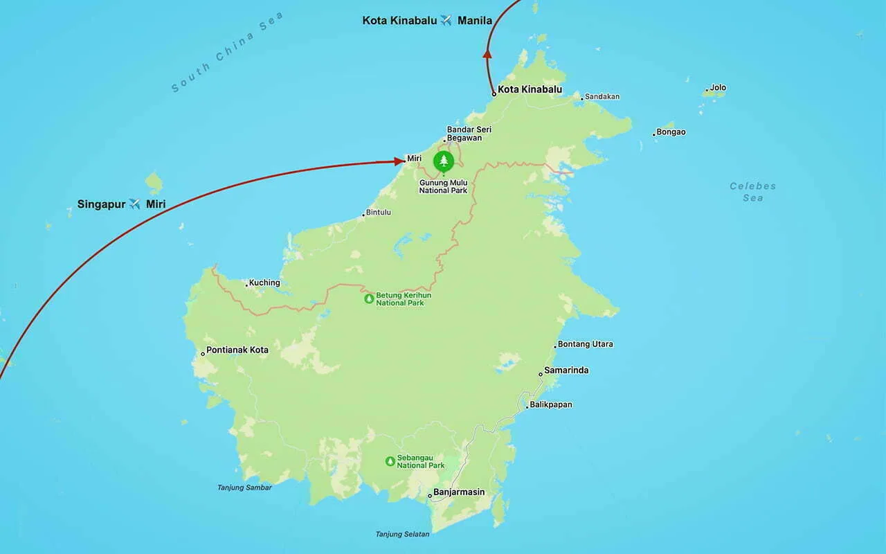 Borneo Route