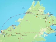 Malezya–Borneo–Singapur Turu Gezi Rotam Borneo Tour Route