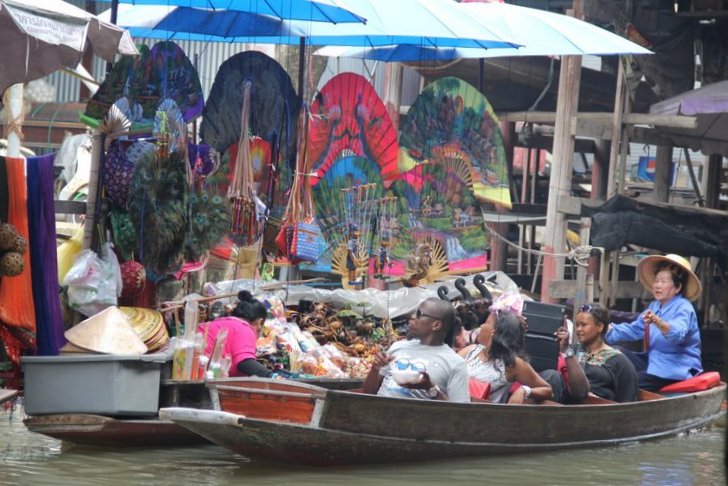 Yüzen Pazar, Bangkok, Tayland