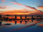 Kızıldeniz’de Gün Batımı, Akabe, Ürdün Sunset, Red Sea
