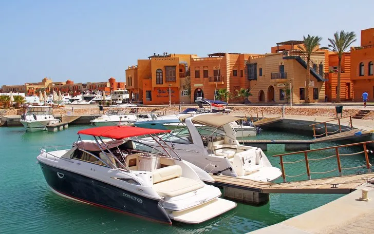 El Gouna Marina, Egypt