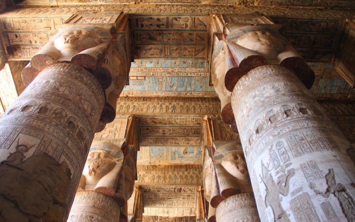 The Temple of Hathor at Dendera (Denderah), Hypostyle Hall