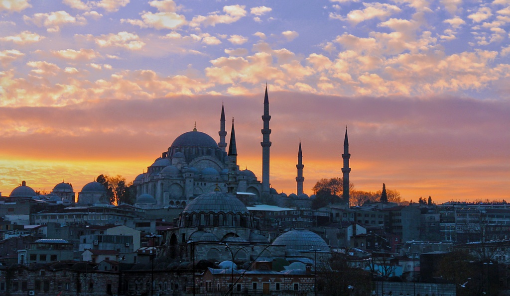 istanbulda gün batımı