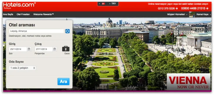 En iyi otel fiyatları