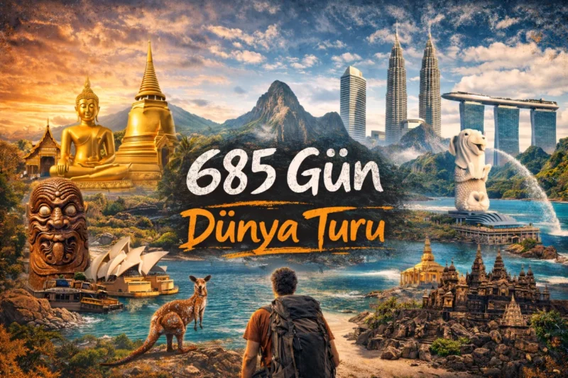 Neredeydim: 685 Gün Süren Dünya Turu Rotam