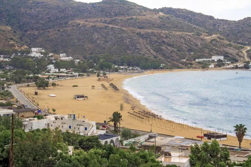 Mylopotas Beach, Ios, Grece