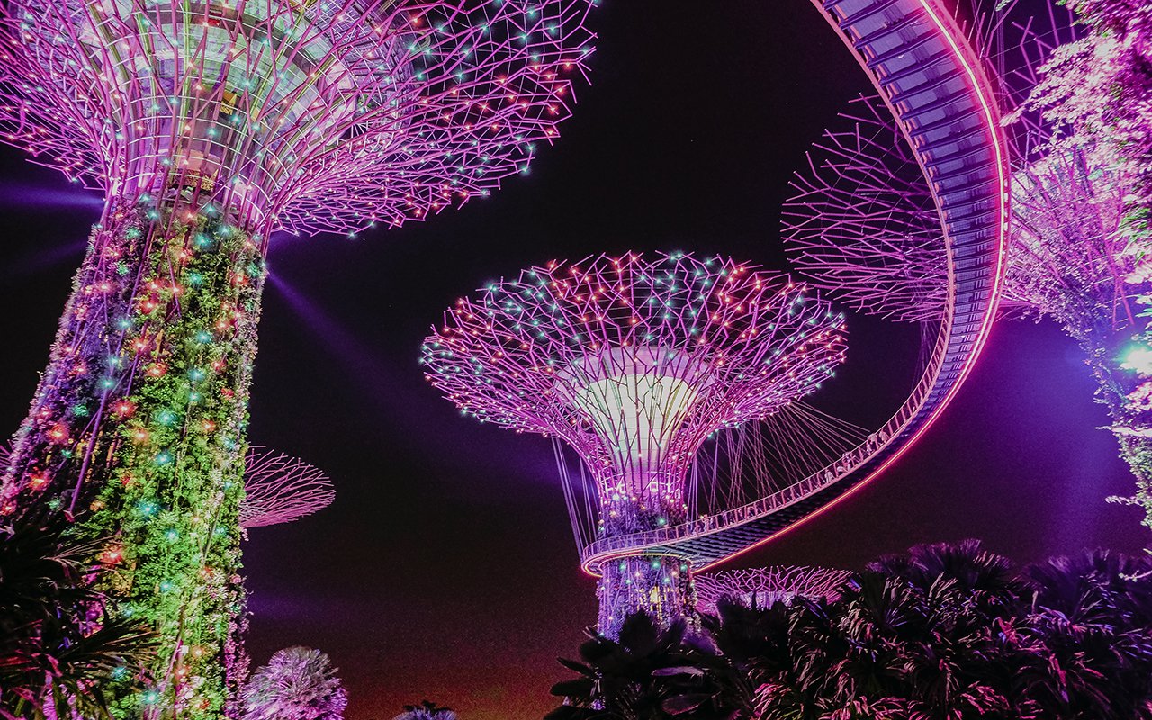 Singapur Supertrees