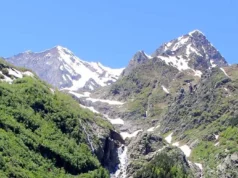 Alibek Buzulu, Teberda Tabiat Parkı Dombai-Alibek