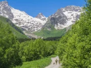 Teberda Tabiat Parkı, Dombay, Rusya Teberda Nature Reserve