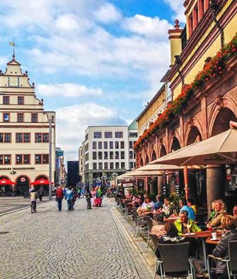 Leipzig’in Tarihi Bölgesi: Markt ve Altes Rathaus Leipzig Markt