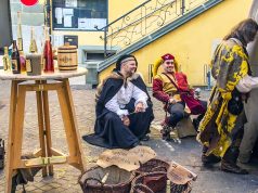 Bir Film Atmosferi: Meersburg Ortaçağ Pazarı   Middle Ages Market, Meersburg