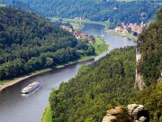 Orta Avrupa’nın En Büyüklerinden Elbe Nehri, Dresden Elbe Vadisi