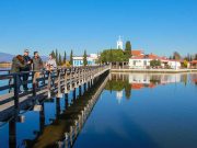 Göl Üzerinde İki Kilise: Agios Nikolaos, Porto Lagos Agios Nikolaos Manastırı, Porto Lagos