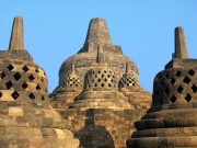 Dünyanın En Büyük Budist Tapınağı: Borobudur, Java Endonezya Brobodur