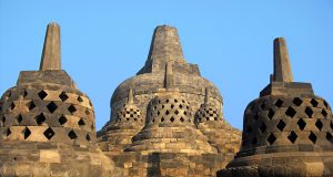 Dünyanın En Büyük Budist Tapınağı: Borobudur, Java Endonezya Brobodur