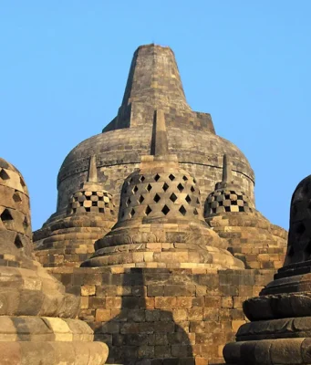 Dünyanın En Büyük Budist Tapınağı: Borobudur, Java Endonezya Brobodur