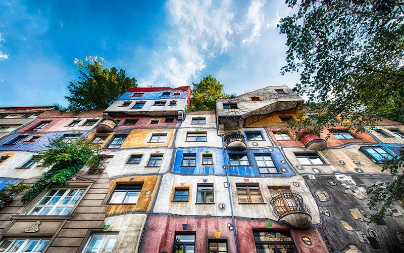 Hundertwasserhaus, Viyana