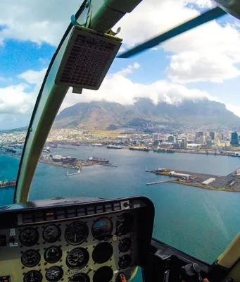 Unutulmaz Helikopter Deneyimi: Cape Town’u Havadan Keşfetmek 🚁 Cape Town Air