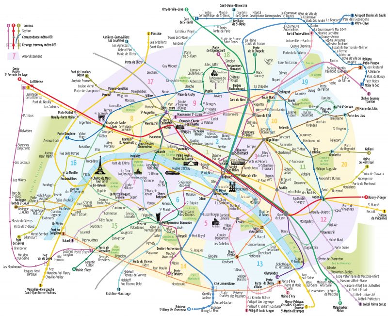 Paris Haritası