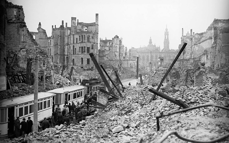 Dresden Bombed