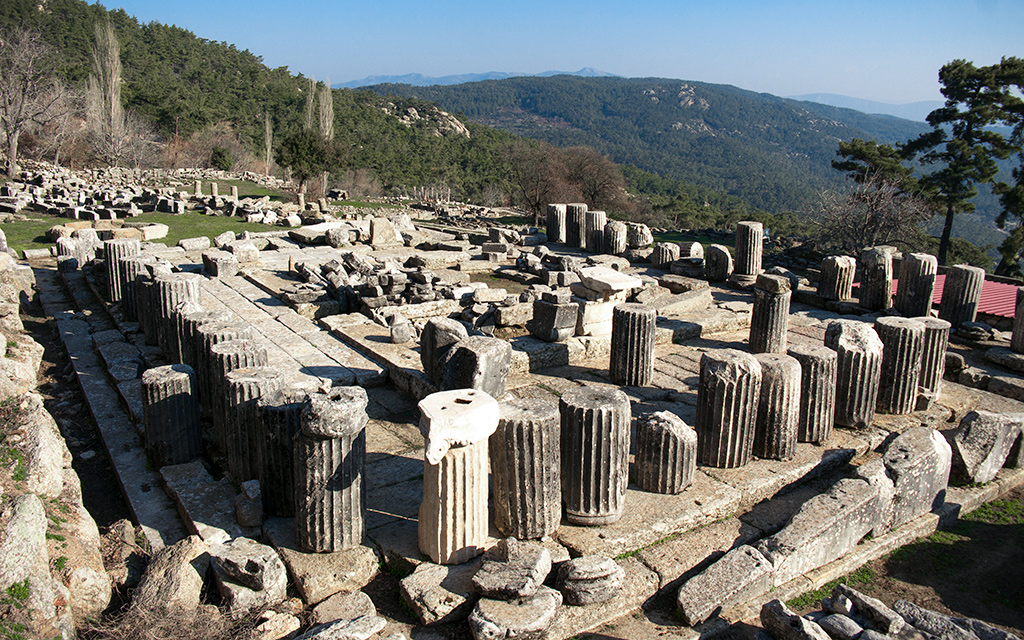 labranda mugla Zeus Tapinagi