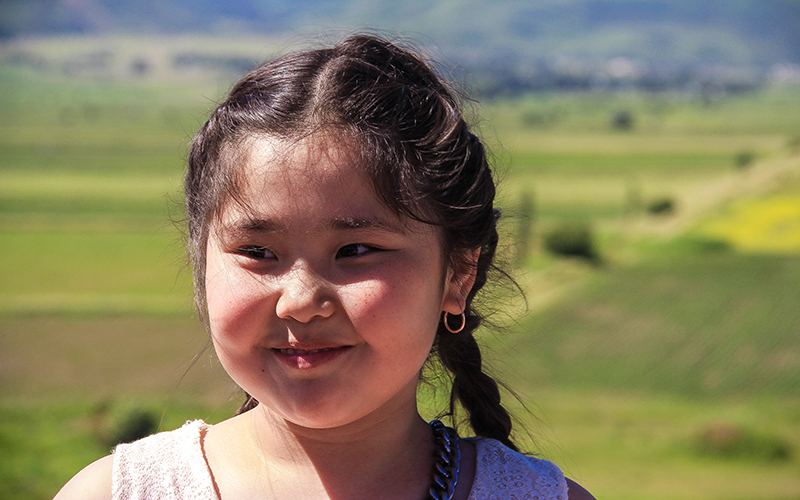 kyrgyzstan girl