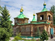 Holy Trinity Orthodoks Katedrali, Karakol, Kırgızistan church karakol