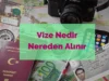 vize nedir