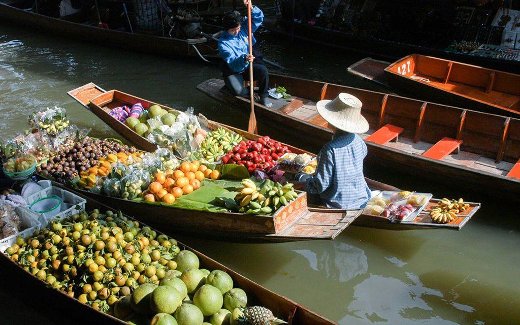 Bangkok Yüzen Market