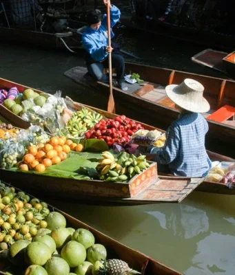 Bangkok Yüzen Market