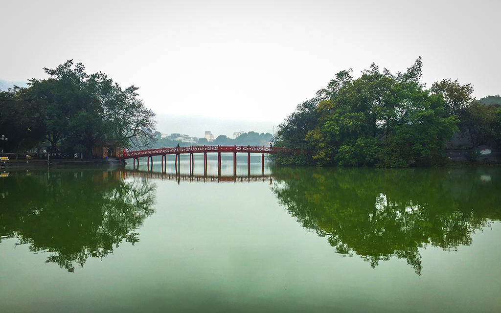 Hoan Kiem Lake Hanoi