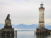 Bir Bavyera Şehri: Lindau, Almanya almanya lindau