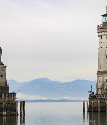 Bir Bavyera Şehri: Lindau, Almanya almanya lindau