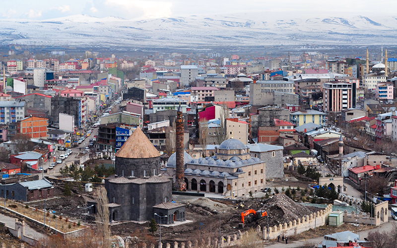 Kars Kalesi Manzarası