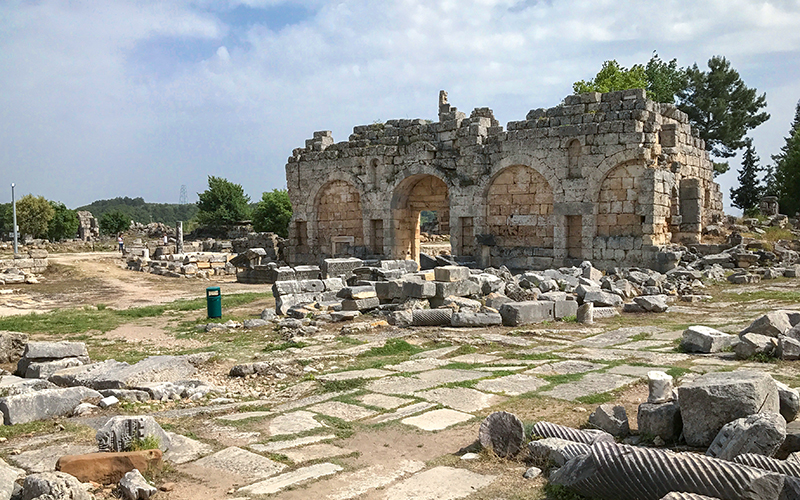 perge antik kenti antalya