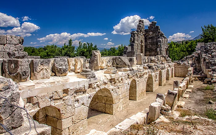 tlos antik kenti nerede