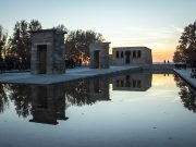 Madrid’de Mısır Esintisi: Debod Tapınağı madrid debod tapınağı
