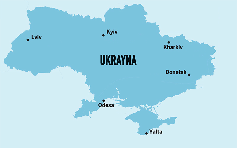 ukrayna haritası