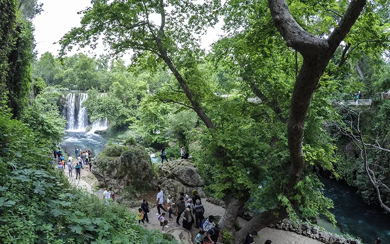 düden şelalesi nerede