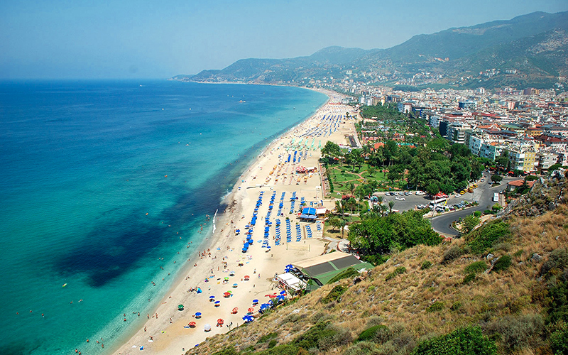 alanya plajları