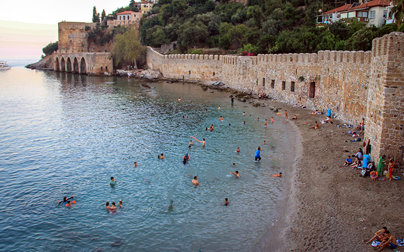 antalya alanya kalesi