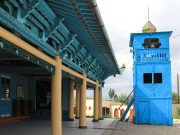 Çivi Kullanılmadan Yapılmış Dungan Camii, Karakol, Kırgızistan dungan camii kirgizistan