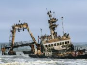 Cehennem Kıyıları: İskelet Sahili, Namibya iskelet sahili