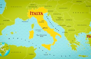 italya haritası